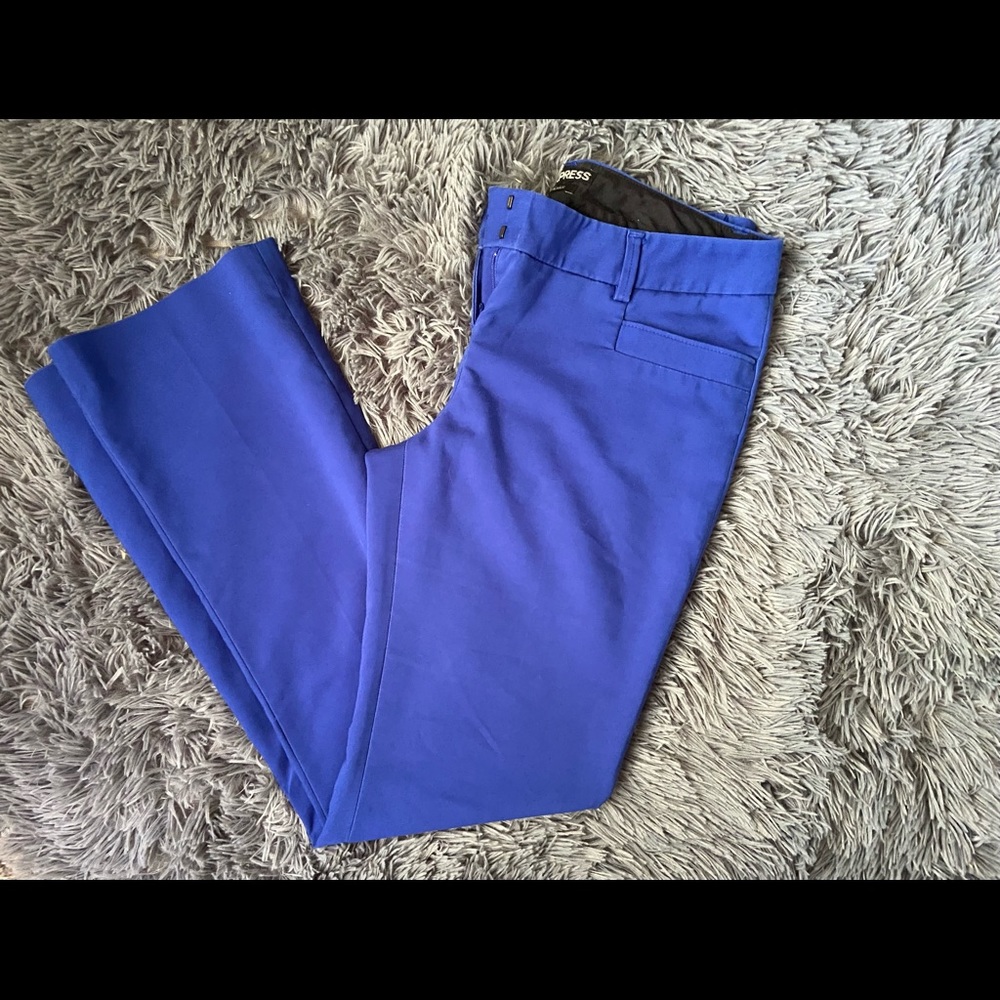 Cobalt blue dress pants